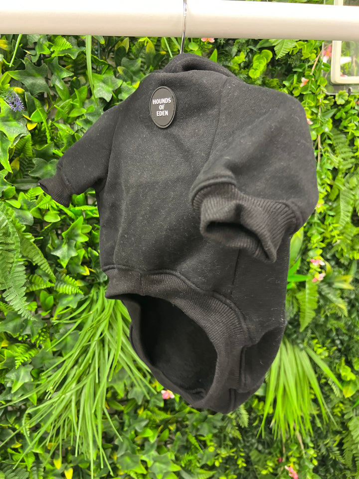 OUTLET - Black hoodie - size Large