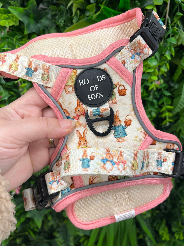 OUTLET- Bunny Tails size Small, Pink, Supaw Strong harness