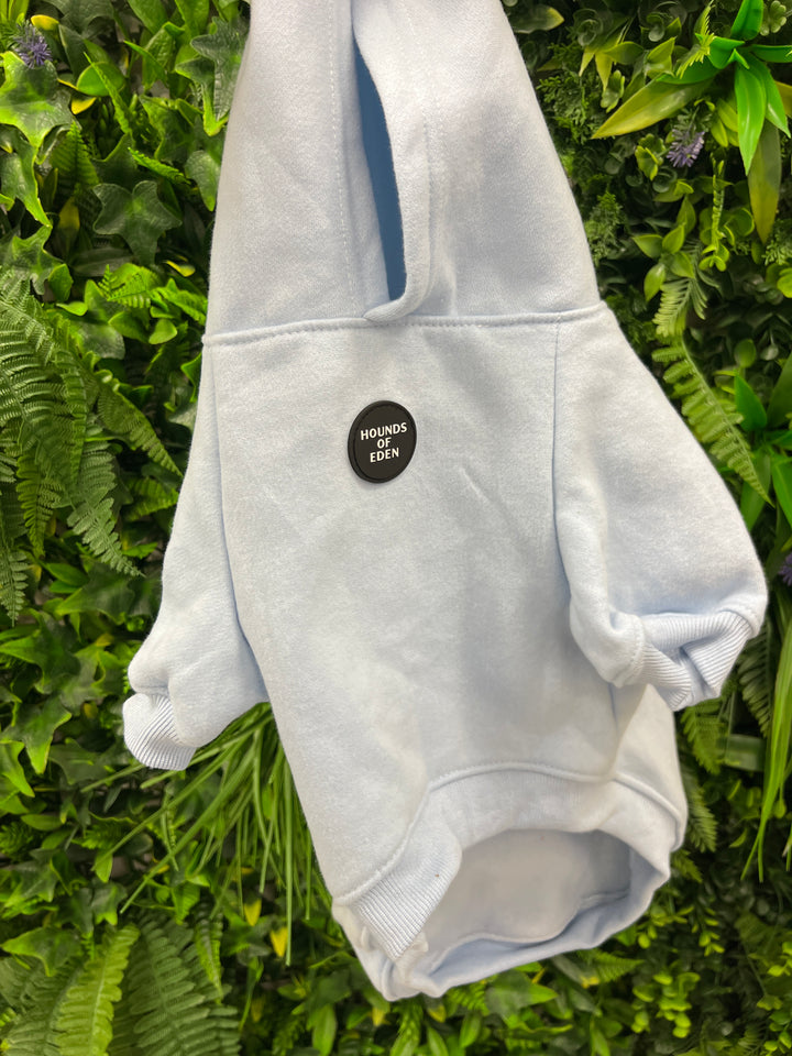 OUTLET- Sky Blue XL Dog Hoodie