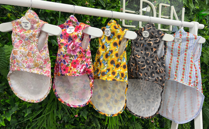 Pastal Petals Dog Cooling Vest