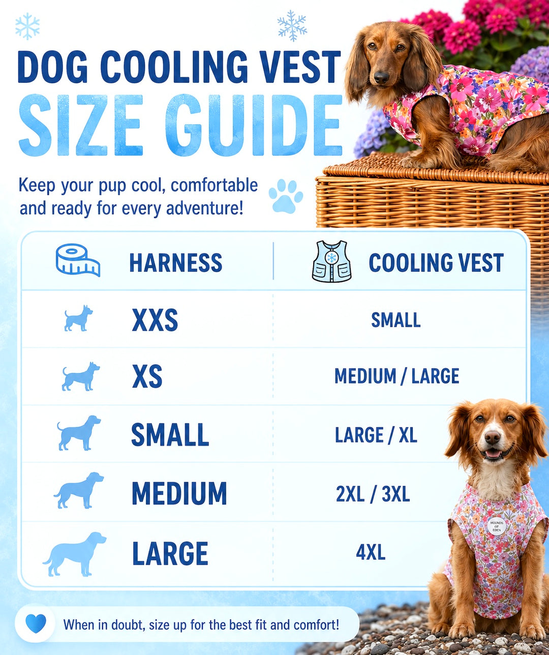 Steel Leopard Dog Cooling Vest