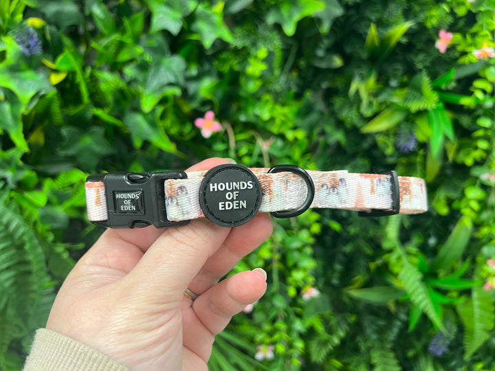 OUTLET- Arctic Wonderland Dog Collar, size Small