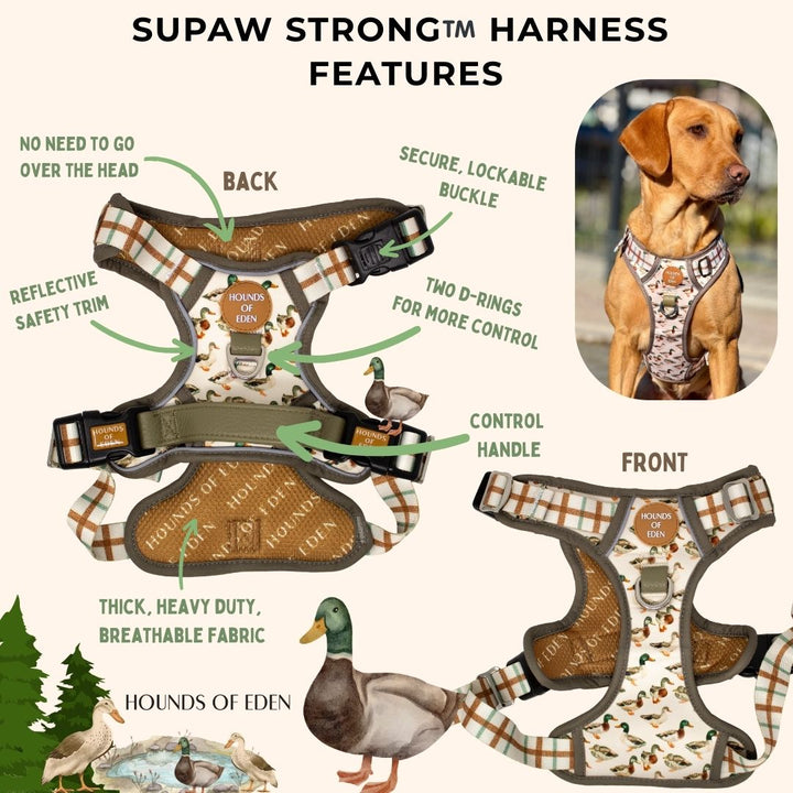 Puddle Ducks-  Supaw Strong™ Dog Harness (XS-XL)